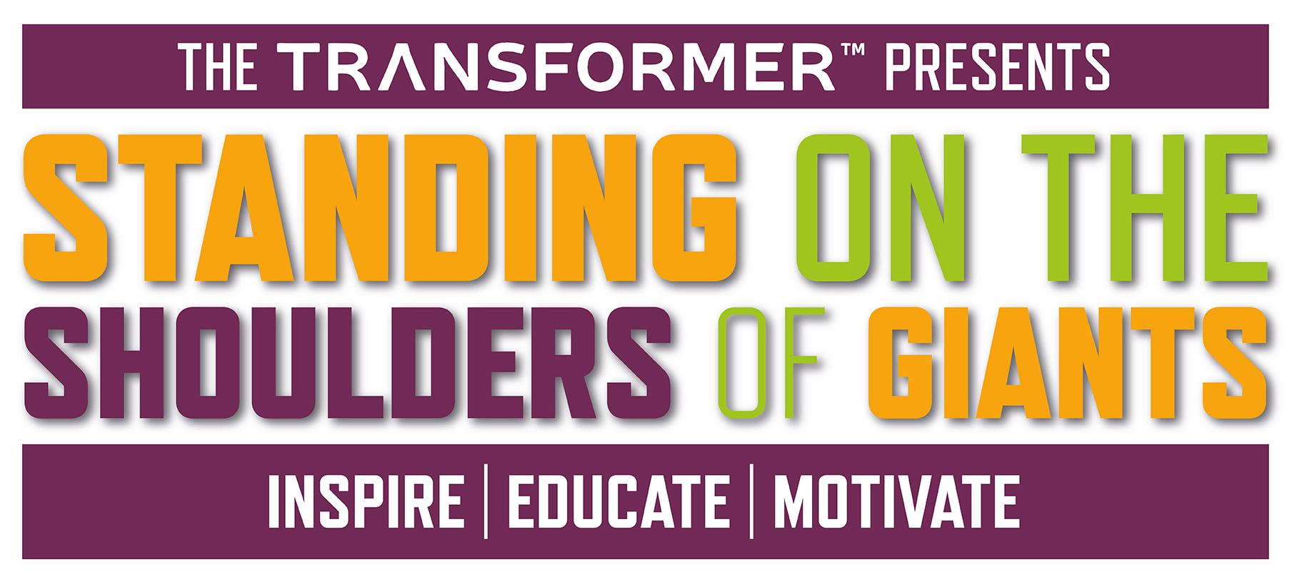 Standing on the shoulders of giants event logo